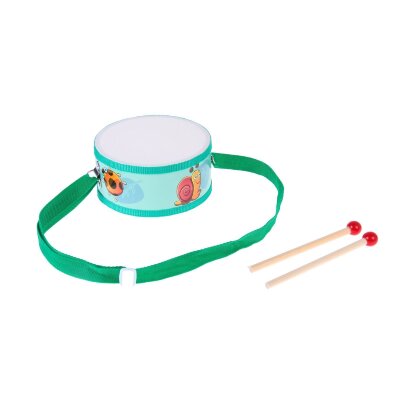 Барабан с палочками на ленте с рисунком Лесная Мастерская в интернет магазине детских музыкальных инструментов Музыка Детям 