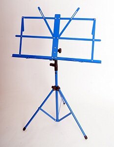 Пюпитр, синий, складной, с чехлом, Fleet FLT-MS1bl в интернет магазине детских музыкальных инструментов Музыка Детям 