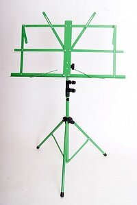 Пюпитр, зеленый, складной, с чехлом, Fleet FLT-MS1g в интернет магазине детских музыкальных инструментов Музыка Детям 