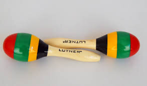 Fleet M8-1 Деревянные маракасы на ручке диаметр 4.5cм, длина 15.5см.	 в интернет магазине детских музыкальных инструментов Музыка Детям 