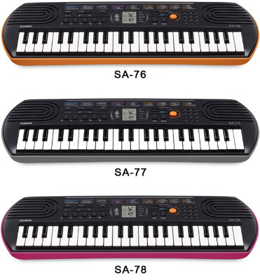Синтезатор Casio SA-77 в интернет магазине детских музыкальных инструментов Музыка Детям 