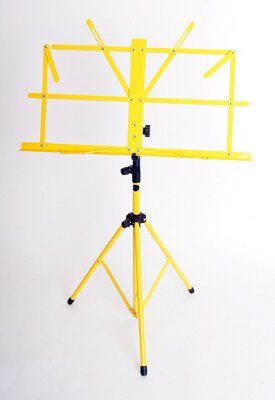 Fleet Пюпитр, желтый, складной, с чехлом, FLT-MS1y в интернет магазине детских музыкальных инструментов Музыка Детям 