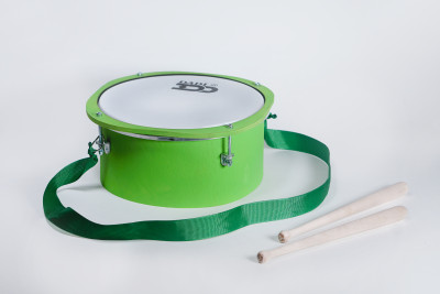 Детский барабан 20 см, зеленый, Музыка Детям. в интернет магазине детских музыкальных инструментов Музыка Детям 