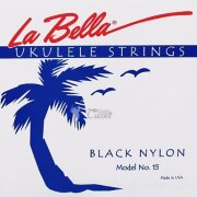 La Bella 15-BLACK Комплект струн для укулеле