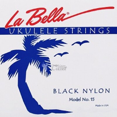 La Bella 15-BLACK Комплект струн для укулеле в интернет магазине детских музыкальных инструментов Музыка Детям 