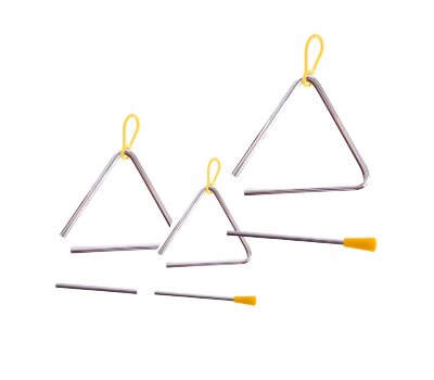 Набор музыкальных треугольников (3 шт. разного размера) в интернет магазине детских музыкальных инструментов Музыка Детям 