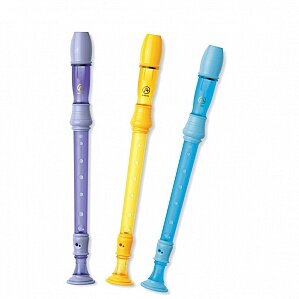 Блокфлейта сопрано, барочная система, пластик, 3 части, Angel ASRB-521C в интернет магазине детских музыкальных инструментов Музыка Детям 