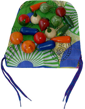 Волшебный мешочек Овощи цветные MD-361 в интернет магазине детских музыкальных инструментов Музыка Детям 