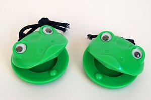 Пластиковые кастаньеты-лягушки Fleet G10-4 в интернет магазине детских музыкальных инструментов Музыка Детям 