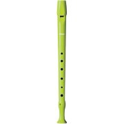 HOHNER B95084LG - блокфлейта, немецкая система, пластик, 1 часть, цвет зеленый	