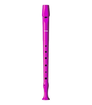 HOHNER B95084VI - блокфлейта, немецкая система, пластик, 1 часть, цвет фиолетовый	 в интернет магазине детских музыкальных инструментов Музыка Детям 